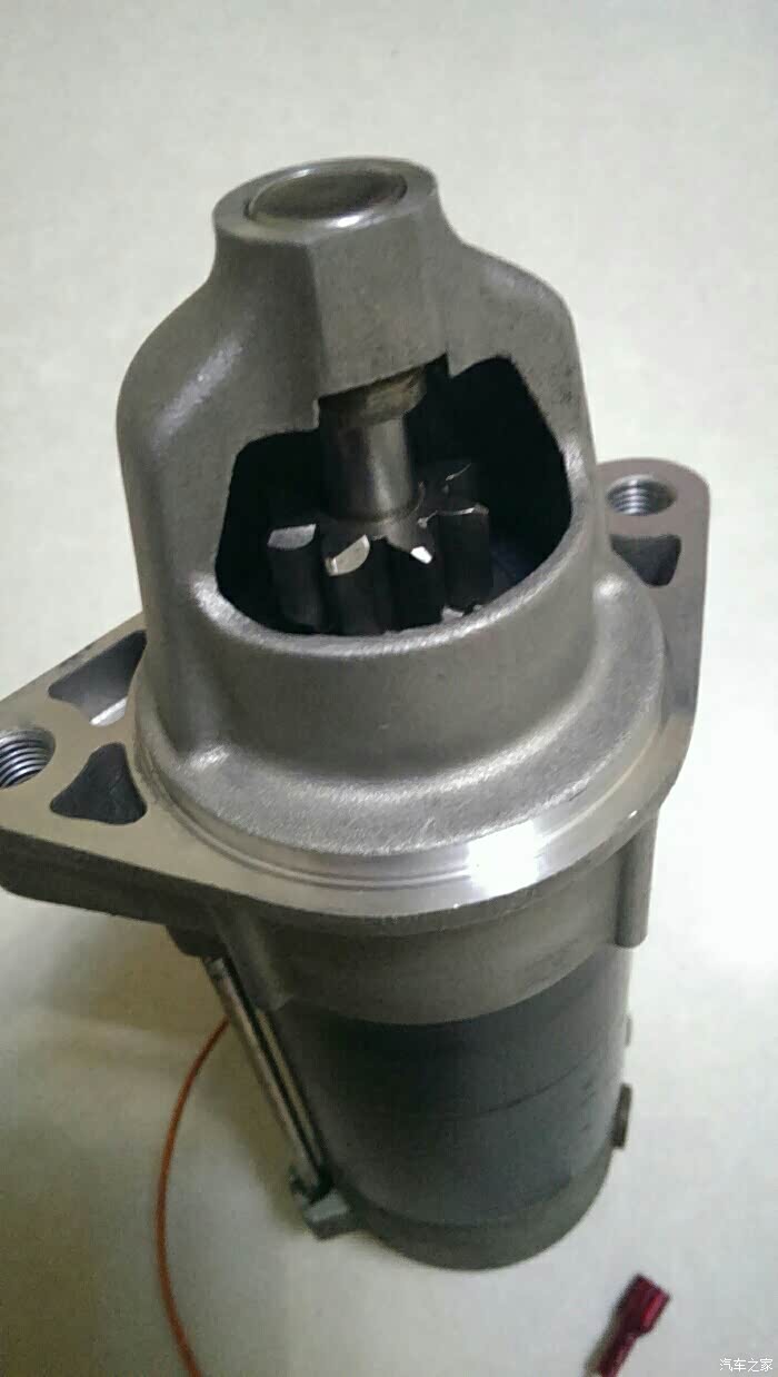 早晨启动机打火异响拆解起动机