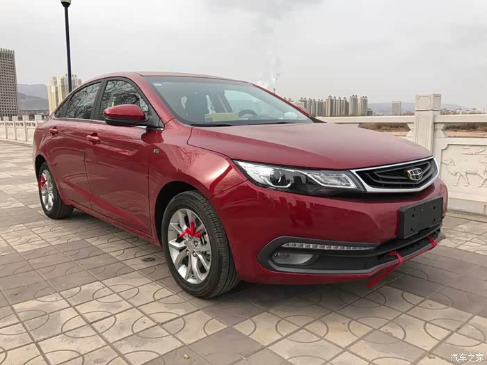 【图】红色gl提车聊两句_帝豪gl/帝豪gl新能源论坛_汽车之家论坛