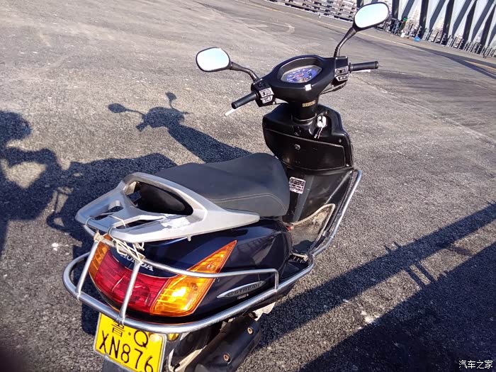 周末给老五羊追梦125洗洗澡打打腊骑着到处转转