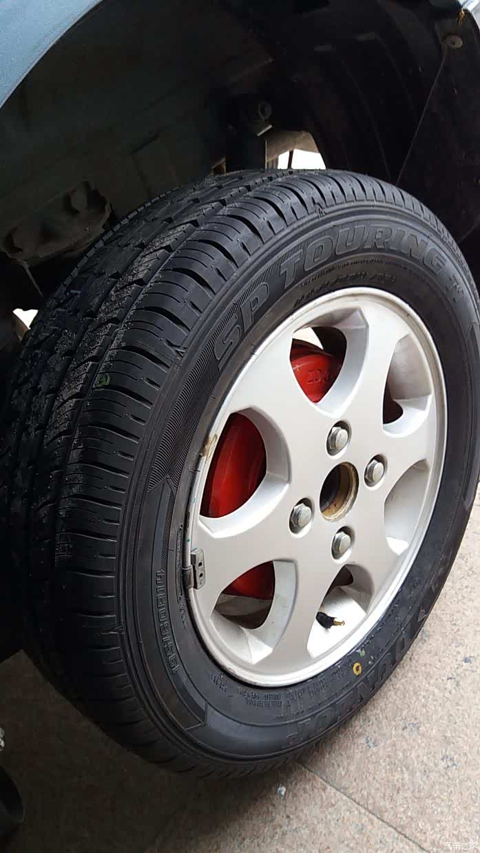 【图】换轮胎!_五菱宏光论坛_汽车之家论坛