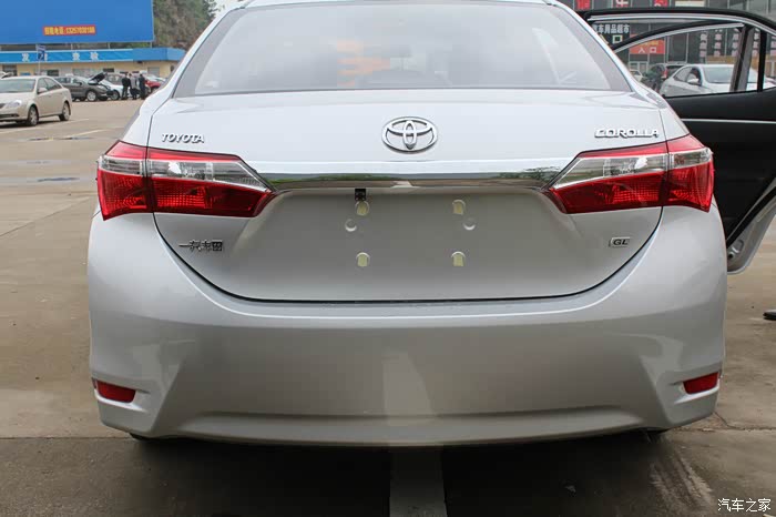 终于提得爱车——卡罗拉1.6l银色,今天来论坛交个提车申精作业!