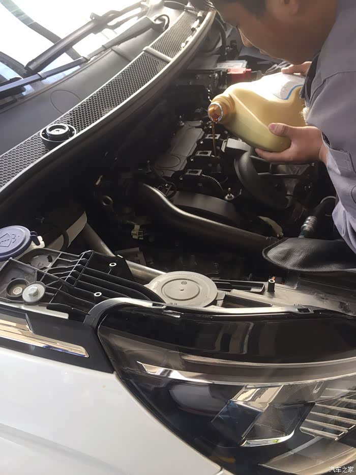 【图】首保养时间到_标致4008论坛_汽车之家论坛