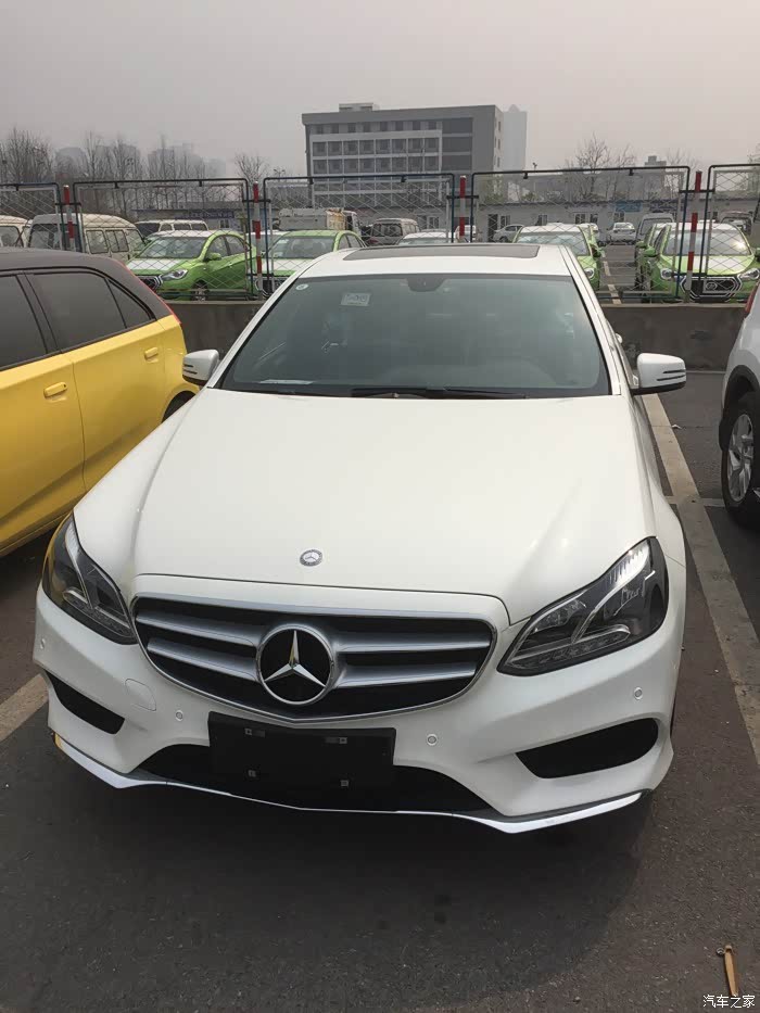 最终还是买了,e200l运动大标钻石白裸车价33.