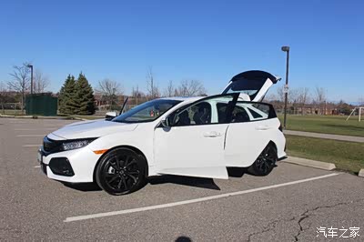 迟来的海外十代思域两厢版本返图 加拿大顶配sport touring版