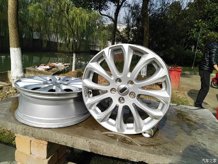 【图】都市suv更换观5 17寸轮毂,分享好心情._观致3论坛_汽车之家论坛