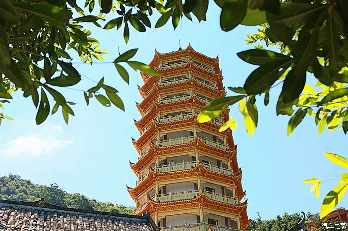 天津一汽新骏派d60杯国庆自驾游探访明珠禅寺畅玩雷公峡漂流