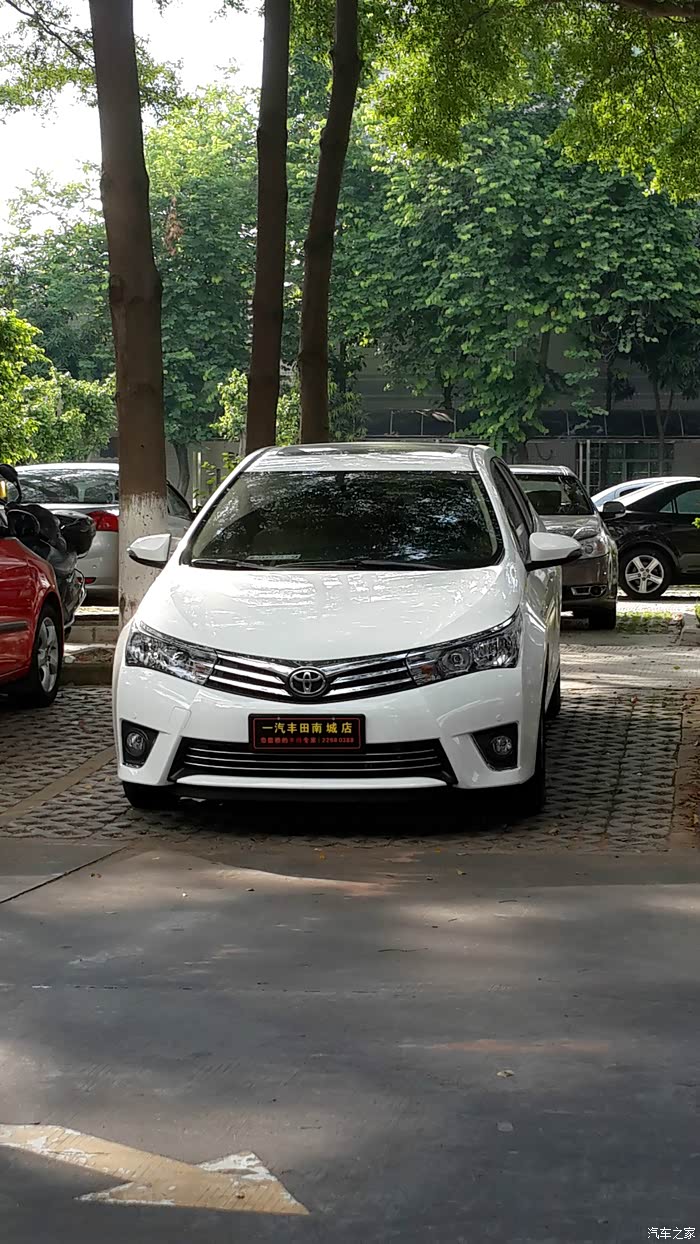 14款卡罗拉gli认证贴