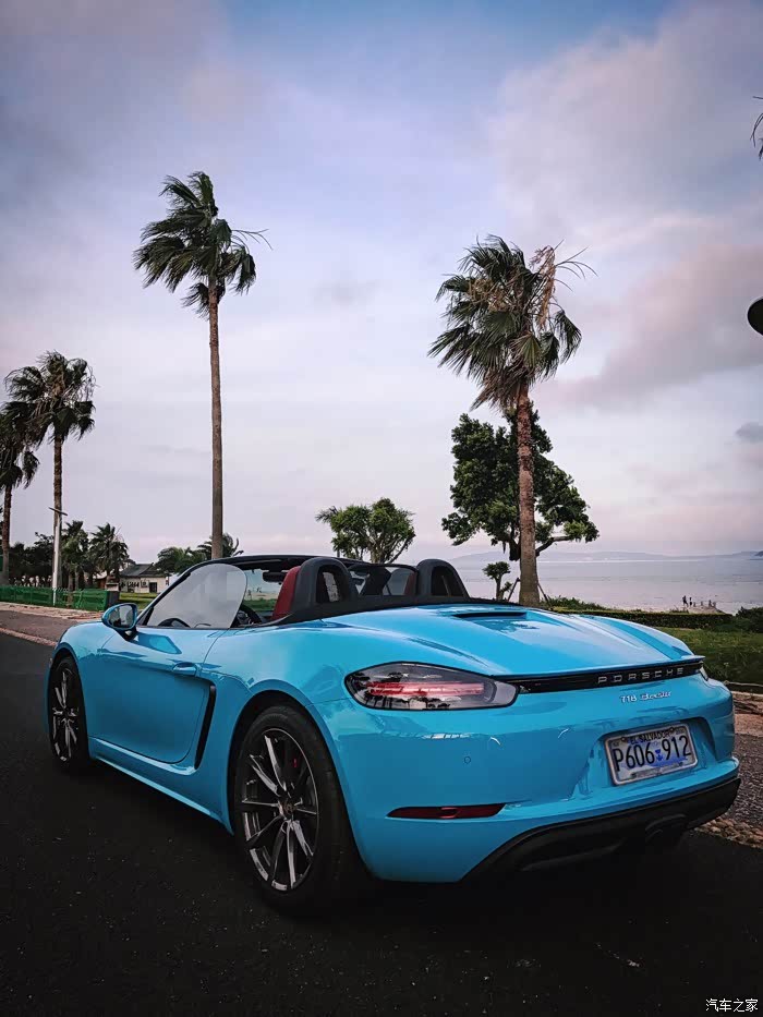 一抹amoy的迈阿密蓝厦门保时捷718照片墙vol123p
