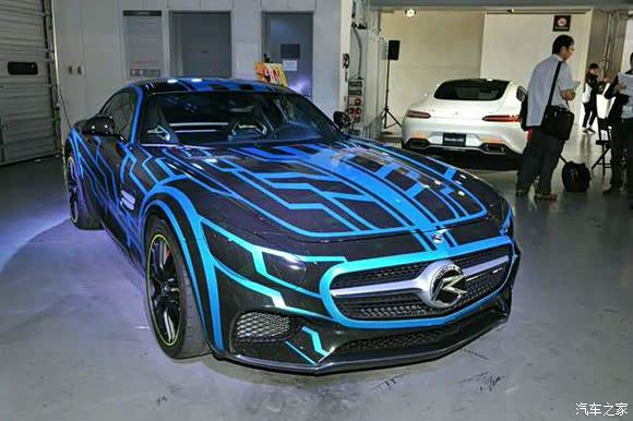 我看的假面骑士drive中主角的amggt好帅