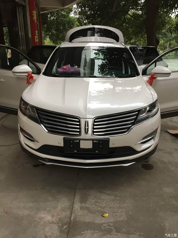 【图】白色小肯历险记--迟到的提车作业_林肯mkc论坛_汽车之家论坛