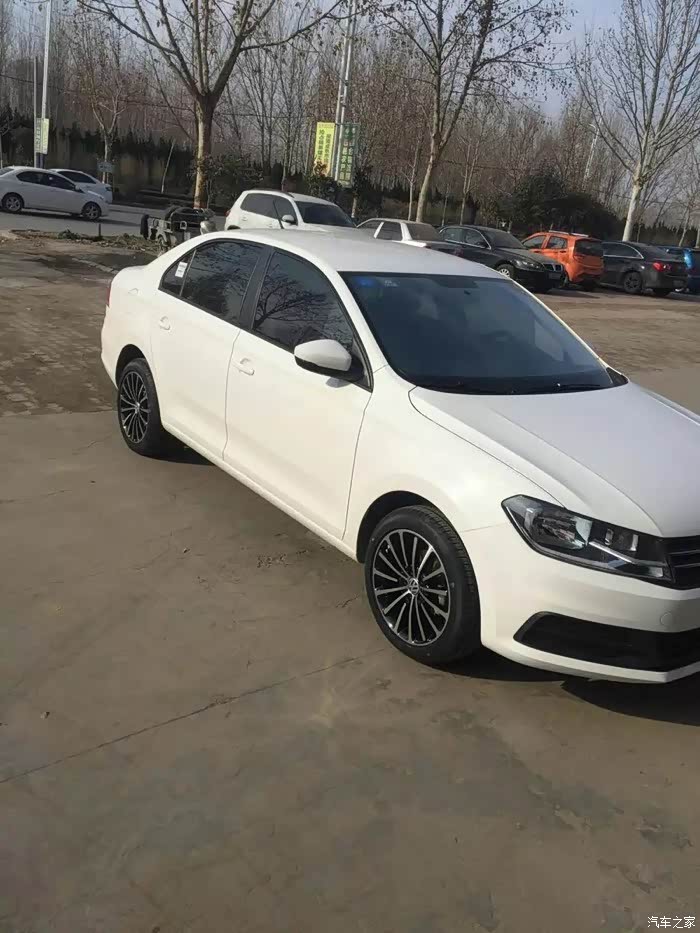 看看新桑塔纳改装16寸轮毂及轮胎后感觉如何