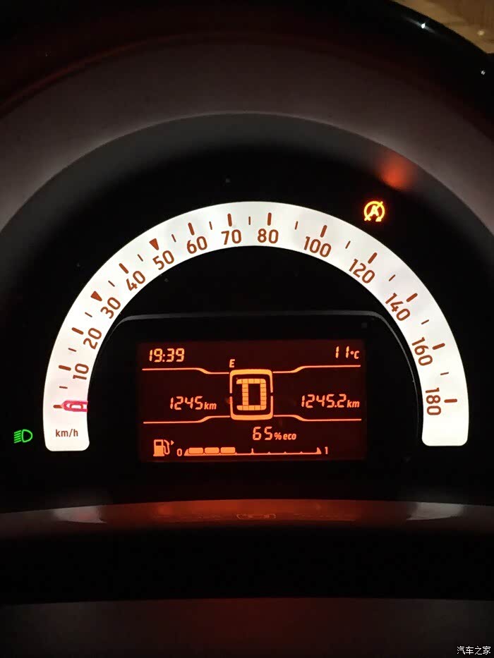 【图】新斯玛特fortwo发动机起停亮黄灯_smart论坛_汽车之家论坛