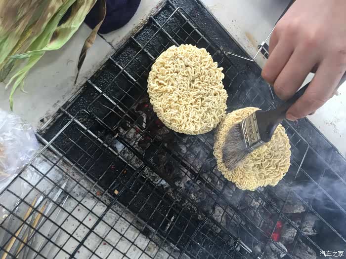 冬日烧烤,驾小橙子和好友聚会.