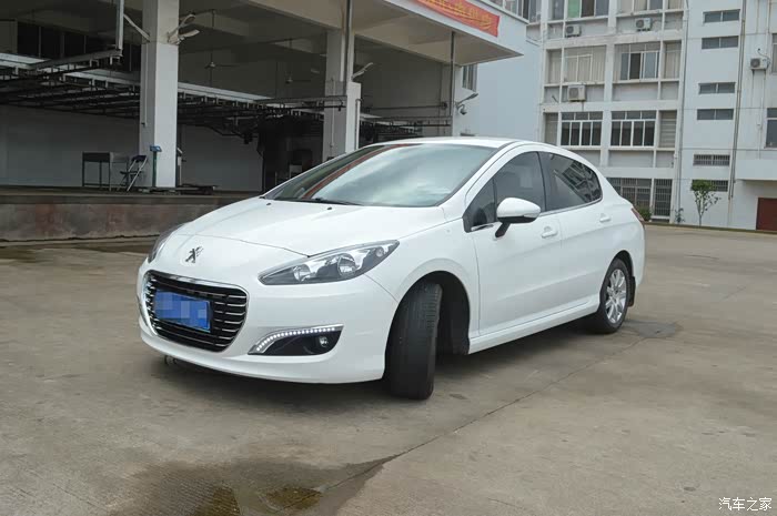 【图】白色308 1.6l自动优尚提车作业_标致308论坛_汽车之家论坛