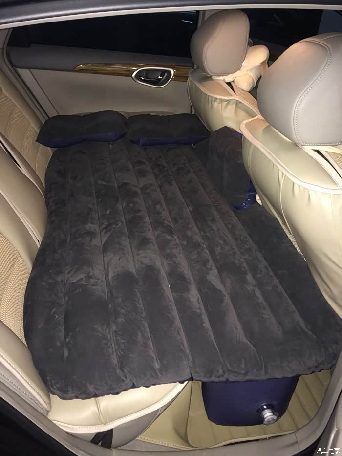 【图】日产新轩逸后排简易卧铺_轩逸论坛_汽车之家论坛