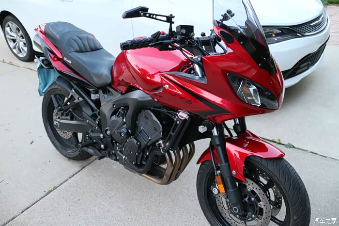 北美二手雅马哈fz6提车