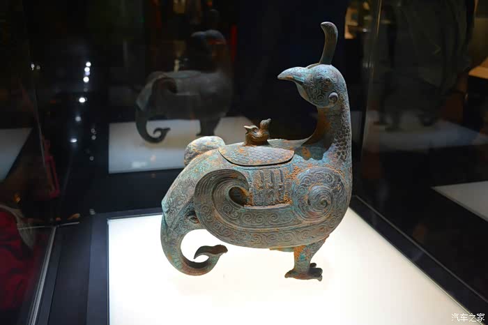 鸟尊,这是个复制品,真品在山西省历史博物馆陈列.