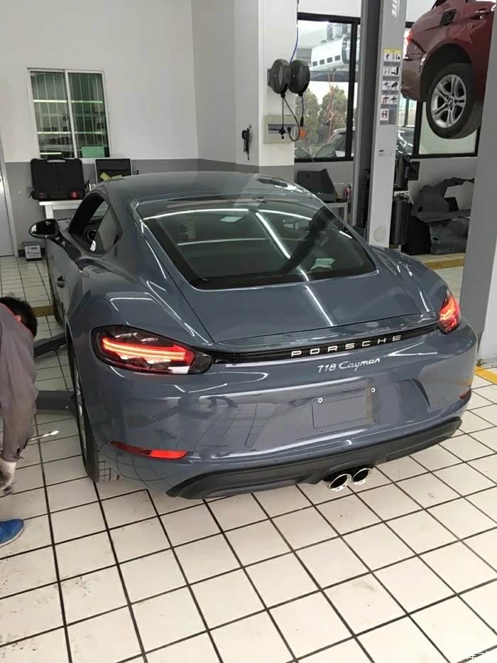 【图】保时捷718 玛瑙灰波尔多红提车初体验_保时捷718论坛_汽车之家