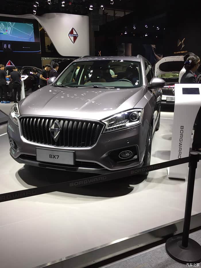 广州车展邂逅宝沃bx7零距离接触