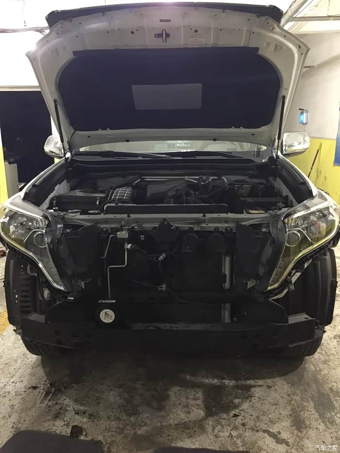 这是我普拉多的前防撞梁,你有疑问?