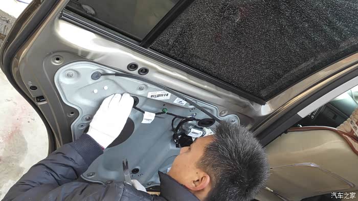 【图】途安侧面玻璃安装记_途安论坛_汽车之家论坛