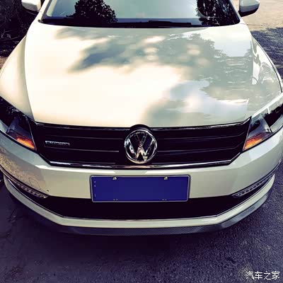 13款朗逸中网蓝驱改装