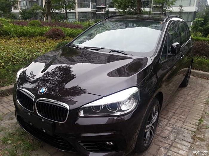 【图】我的进口bmw218gt今天终于定了,星光棕7座_宝马2系多功能旅行车