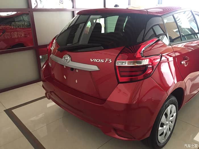 红色与我更配喔～ 威驰fs提车作业