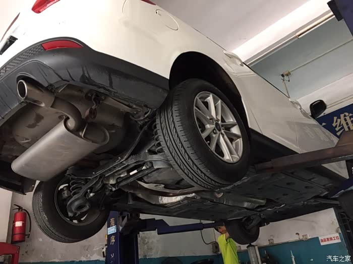 底盘扰流板,更新作业_福克斯论坛_汽车之家论坛