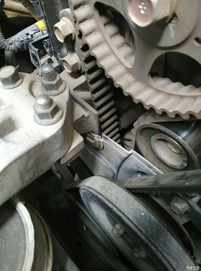 顺便检查正时皮带._伊兰特论坛_汽车之家论坛