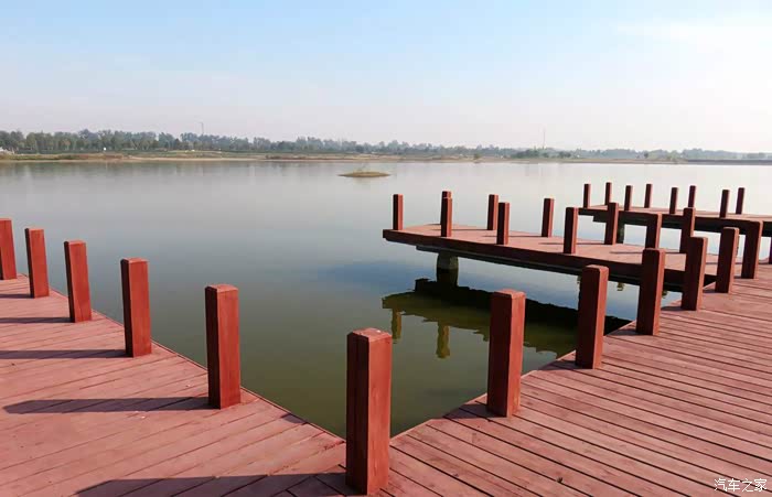 汊河太平河滹沱河沿途风光亲水码头