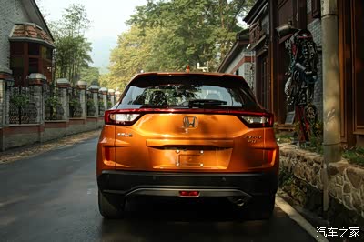 xrv橙色顶配提车作业!_本田xr-v论坛_手机汽车之家