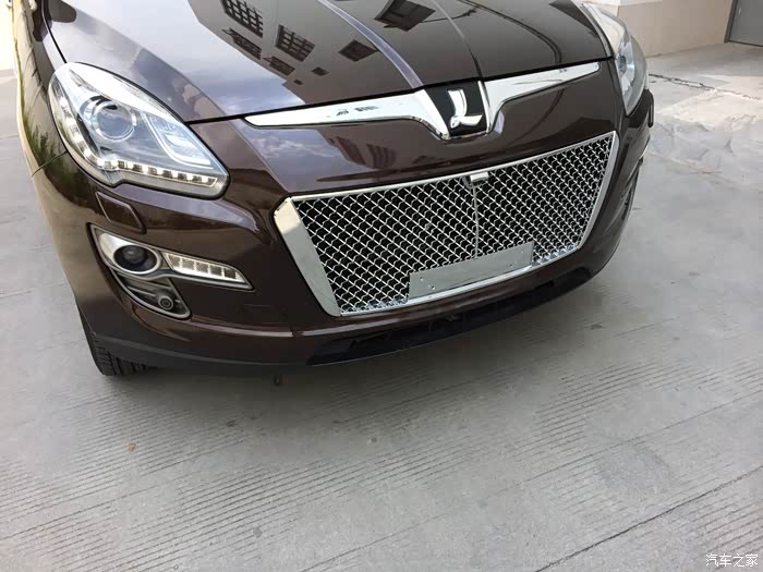 14款纳智捷大7改装宾利中网