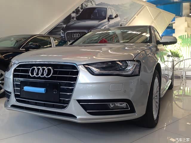 【图】小白金到店了,白金色真心不错_奥迪a4l论坛_汽车之家论坛