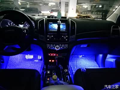 自己动手,加装氛围灯_哈弗h9论坛_手机汽车之家
