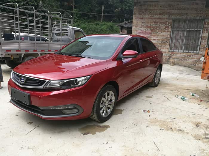 【图】这个车枣红色好看不,有没有大神提过,求图片_帝豪gl/帝豪gl新