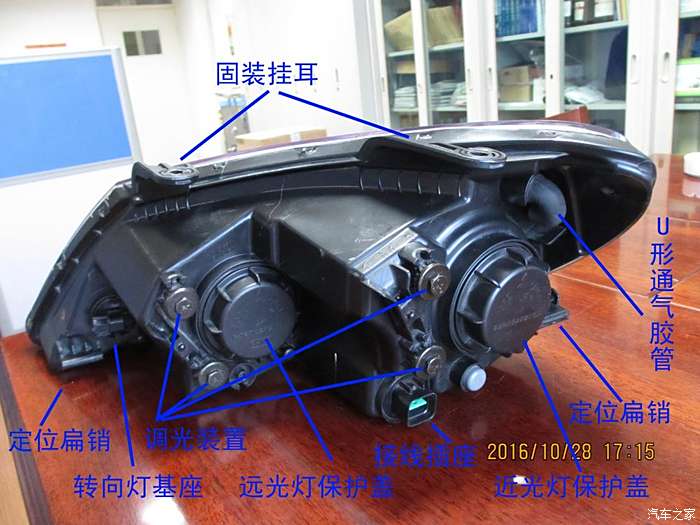 2011款悅動遠光燈怎麼調節遠近呢?