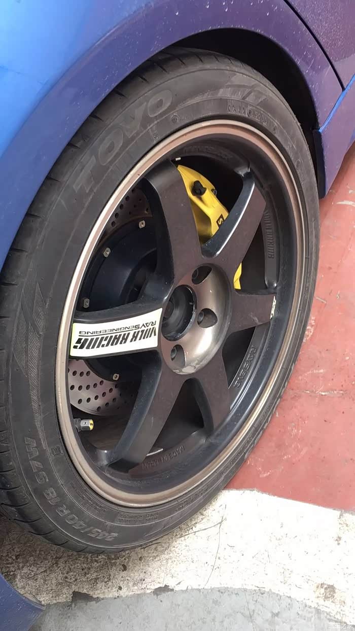 出绝版限量te37绿标18寸轮毂