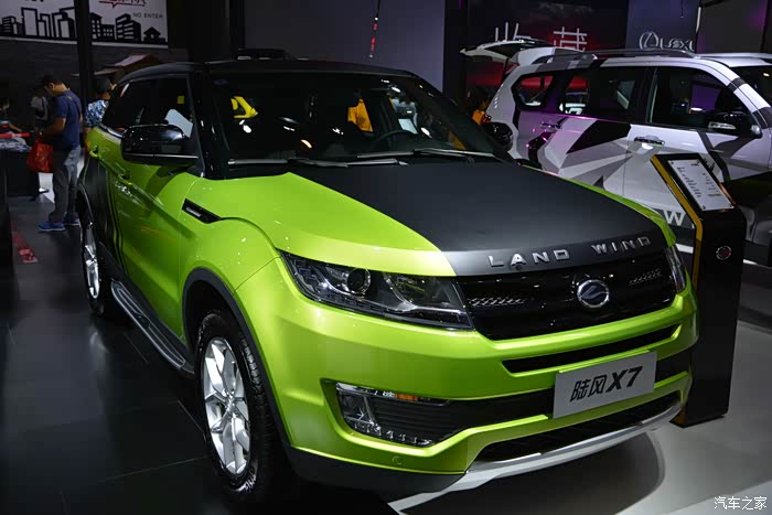 陆丰x7看车贴勇敢做自己陆丰x7看车分享