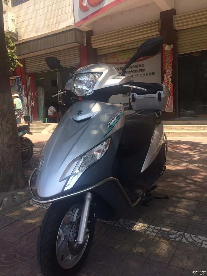 【图】suzuki大陆踏板最强芯!喜提济南铃木优友uu125t.