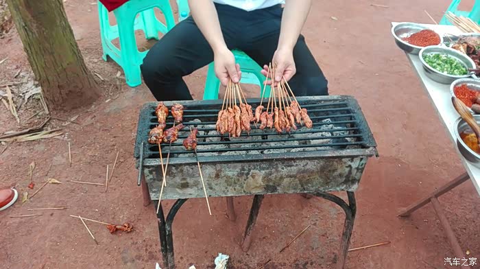 四川斯柯达车友汇线下活动16百工堰烧烤聚会