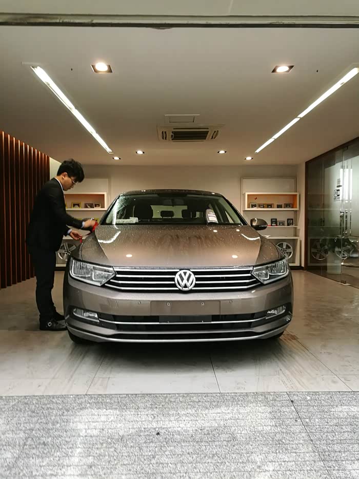 安徽合肥2017款迈腾330领先版提车记