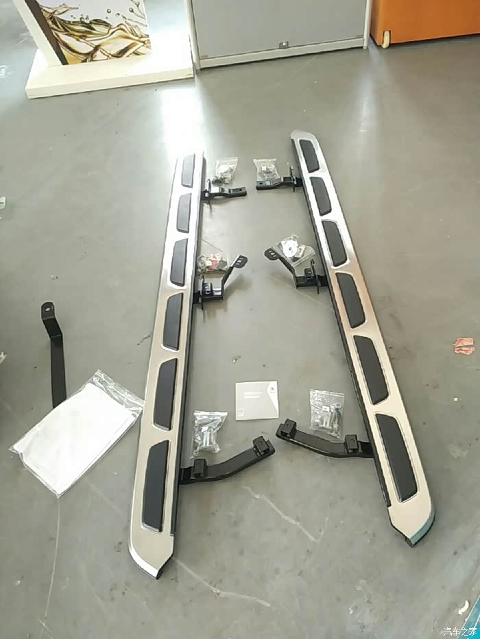 【图】科迪亚克原厂踏板安装作业._柯迪亚克论坛_汽车之家论坛