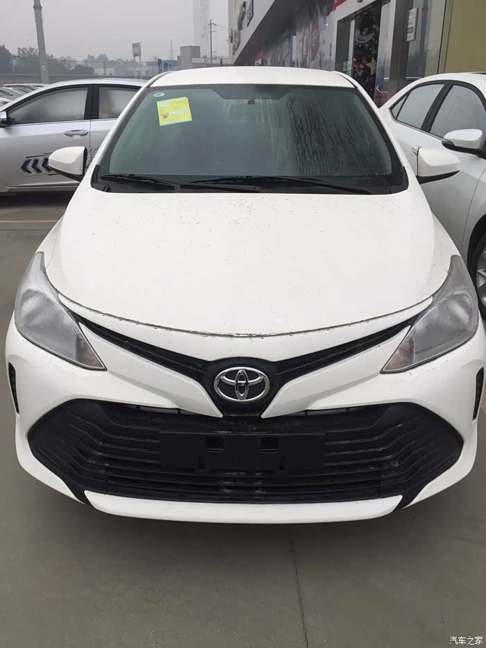 刚刚才改款没好久新威驰,前脸感觉霸气