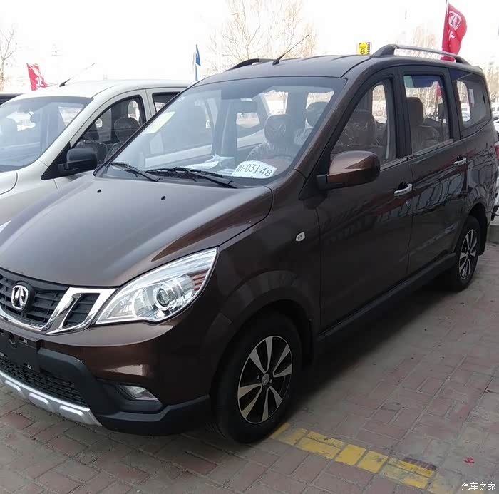 【图】刚提了一台棕色的m35 大家觉得怎么样_北汽威旺m35论坛_汽车之