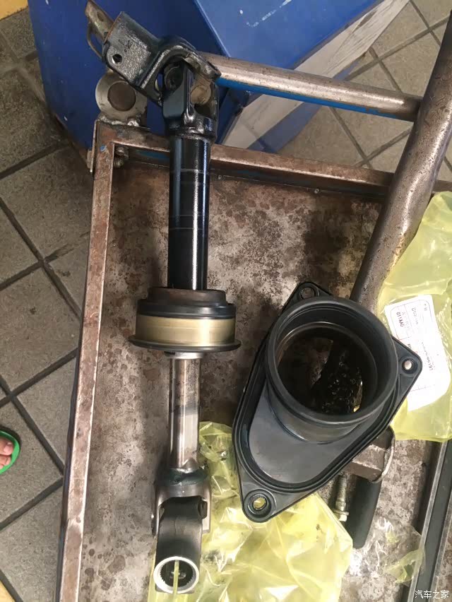 15凯美瑞20g方向盘异响更换十字轴