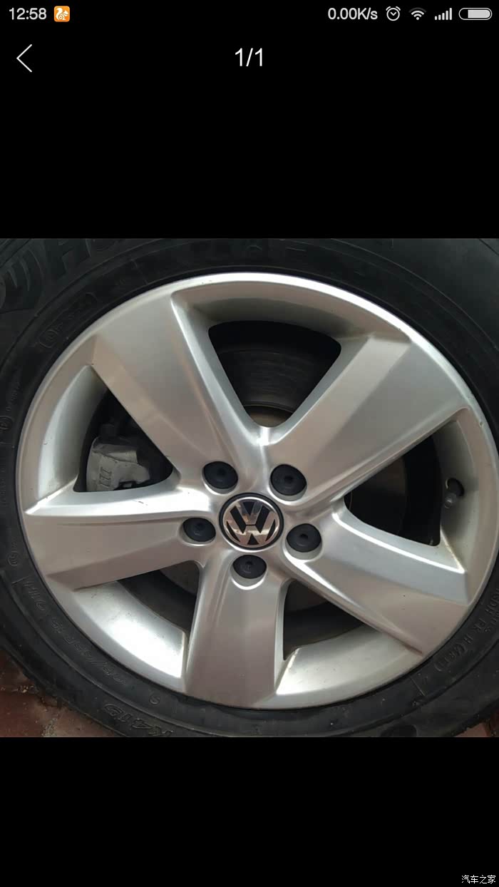 出朗逸原车轮毂