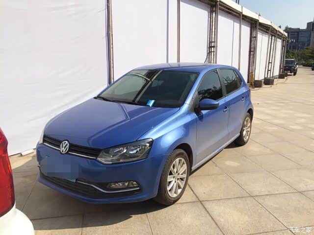 【图】给老婆订了蓝色菠萝,过几天提车,有图_polo论坛_汽车之家论坛