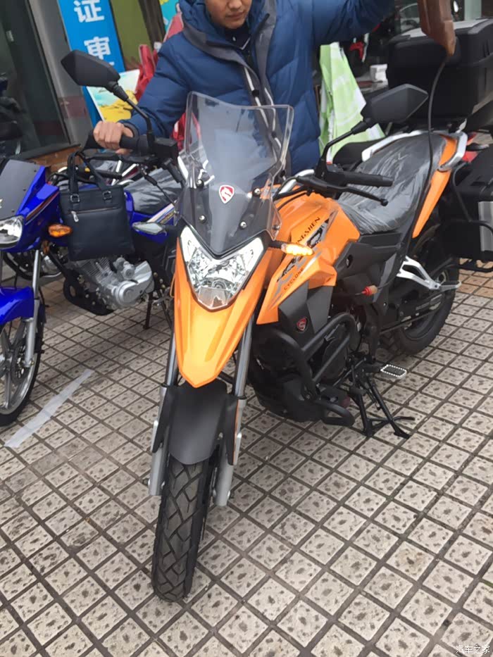 愤怒的小鸟宗申赛科龙rx1200提车作业准备卖了