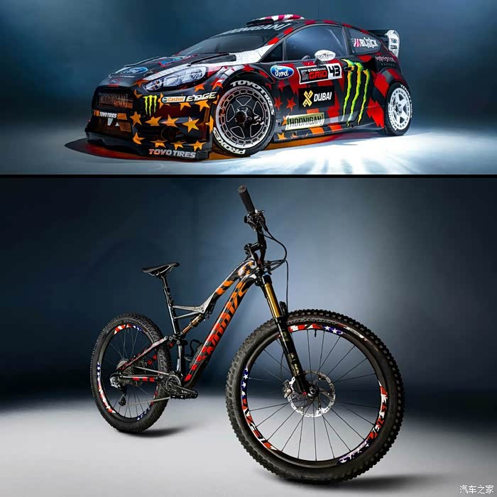 闪电漂移大神kenblock定制涂装stumpjumperfsr6fattie